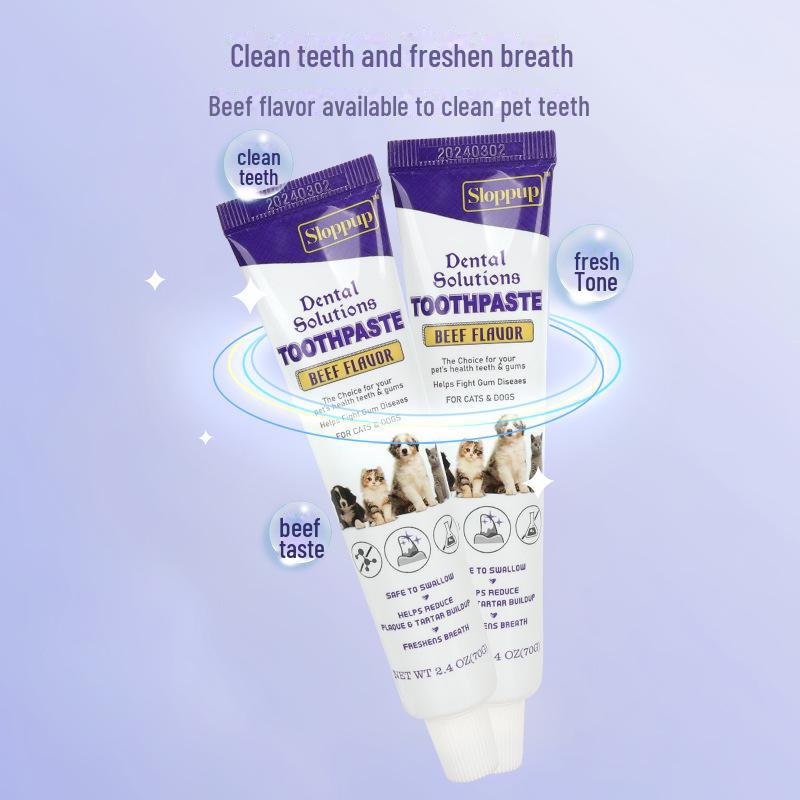 Pet Toothpaste for Cats and Dogs - Oral Cleaning for Pets