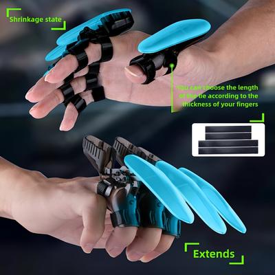 1 Stück Leuchtende Wolverine-Klaue - Einziehbarer Mechanischer Griff, GSF Freizeitspielzeug, Perfektes Weihnachtsgeschenk
