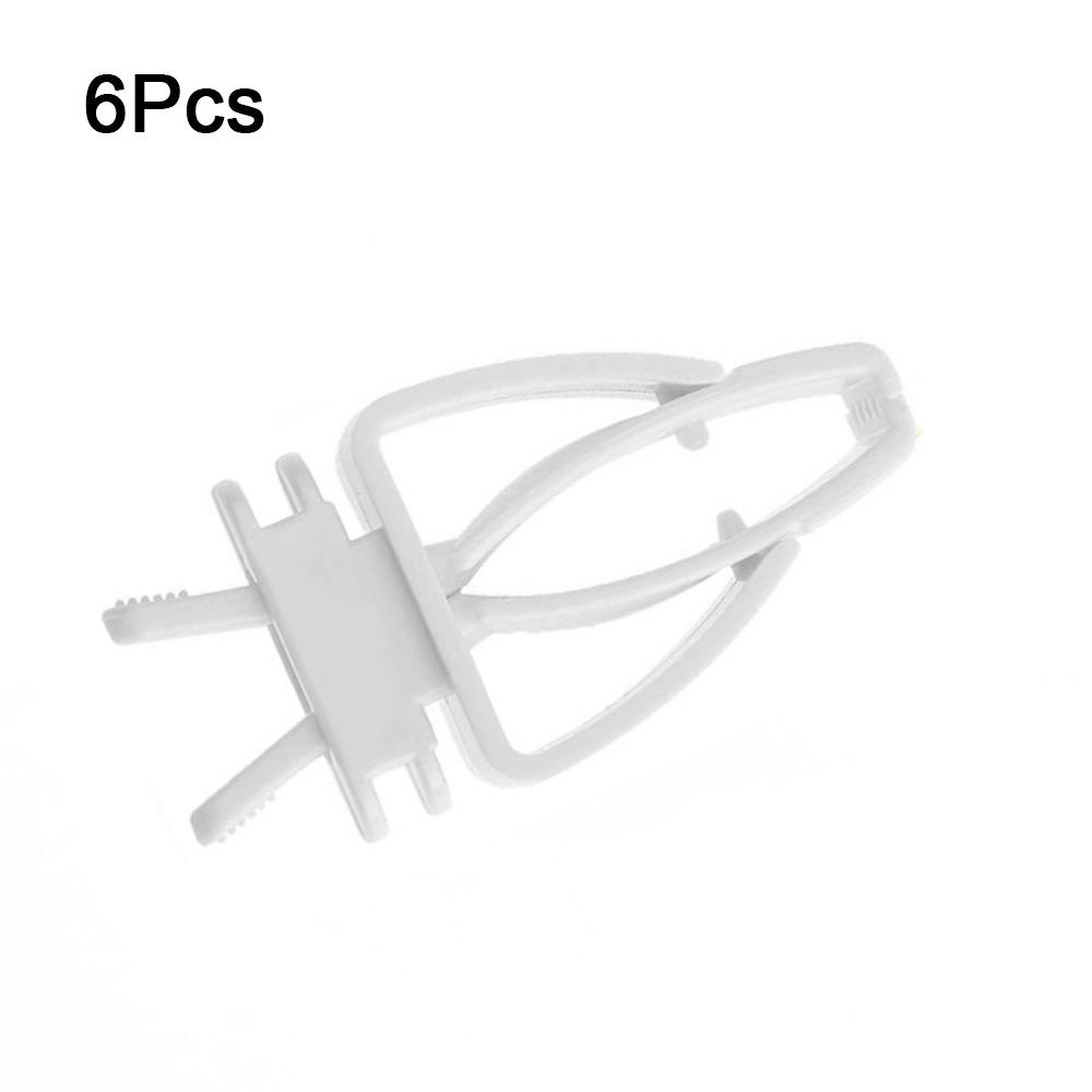 6Pcs Plastic Pet Bird Food Clip Mini Practical Parrot Fruit Vegetable Clip Portable Birds Food Holder Large Cages