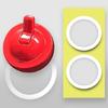 Push to Start Button Cover Sticker Auto Engine Ignition Switches Protector Cover Button Start Button Decals for Car