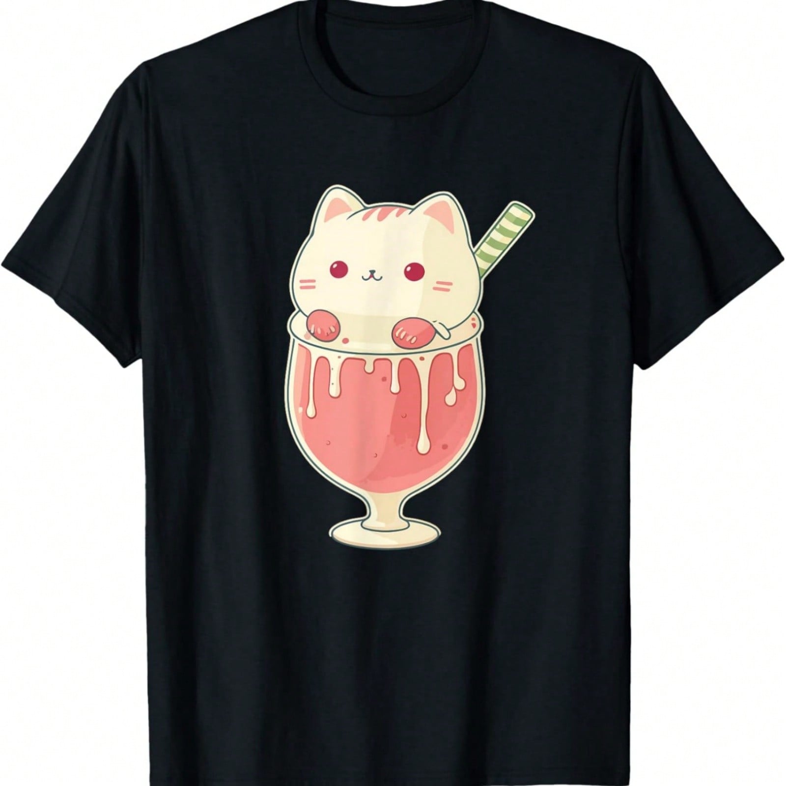 Strawberry Hearbeat Fruit Lover Fruitarian Strawberries Farm T-Shirt S разноцветный