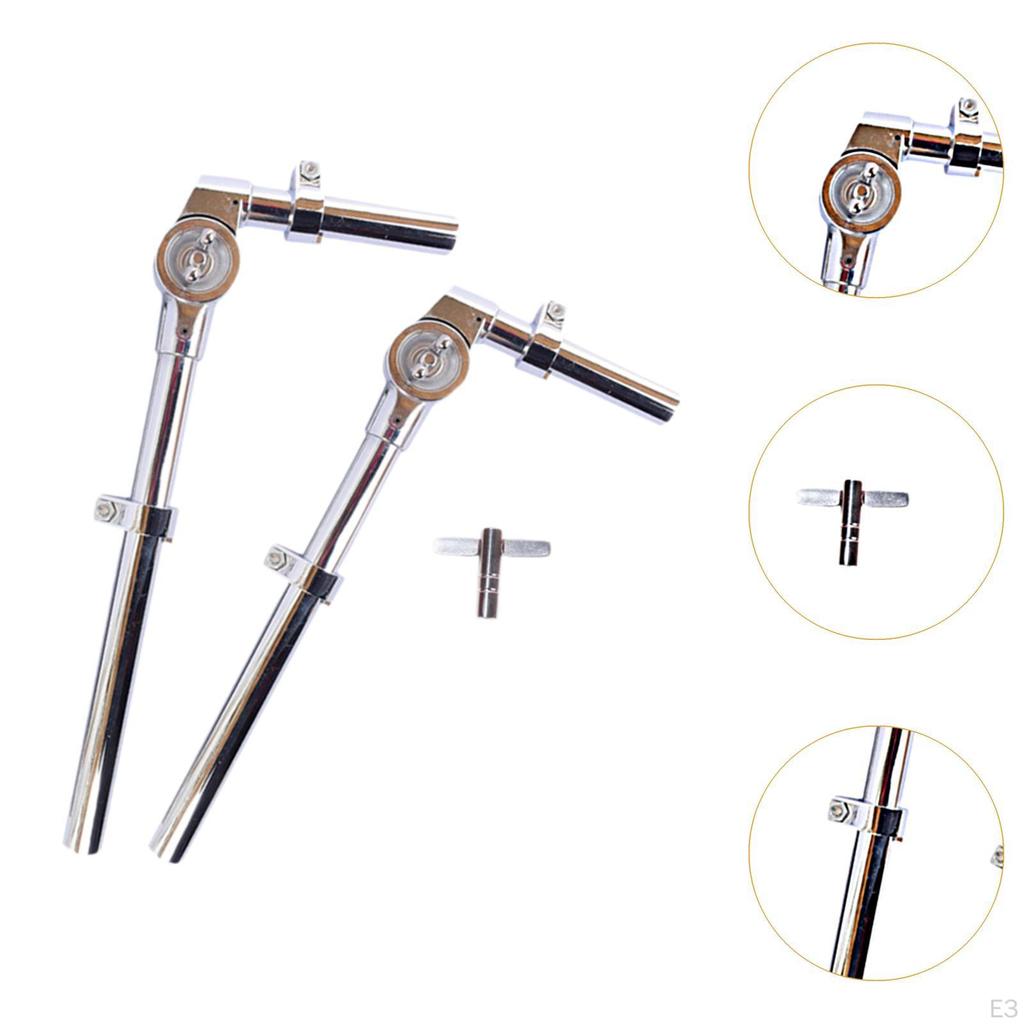 Drum Holder Mounting Bracket Metal Lightweight Professional Tom Stand Mount Percussion Clamp