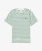 LACOSTE Women'S Striped Short Sleeve T-Shirt Tf262E-56G Npa