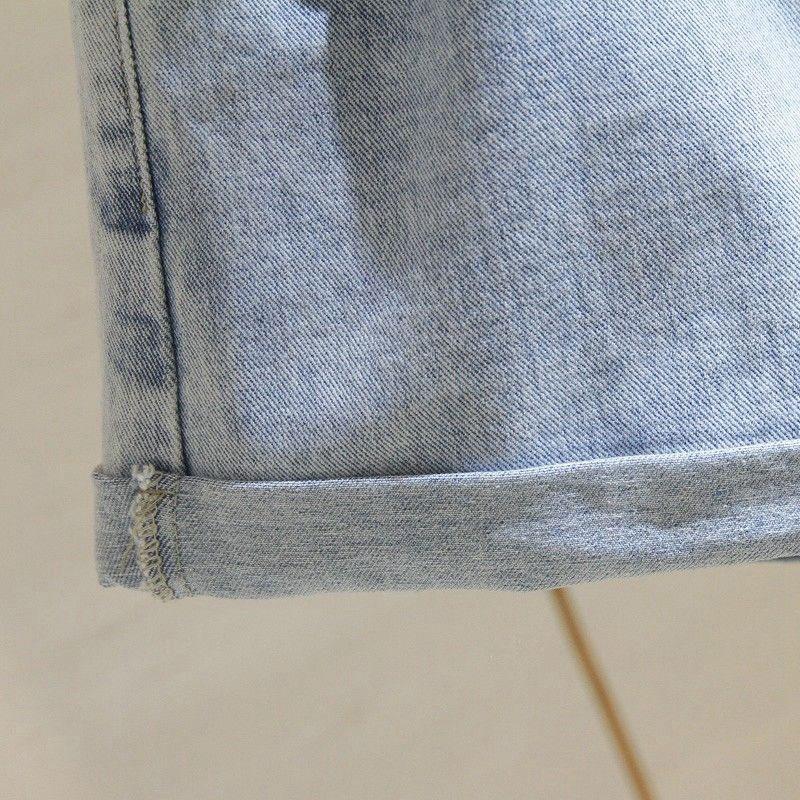 High Waisted Denim Shorts for Women Loose Fit Summer Wide Leg A-line Denim Shorts