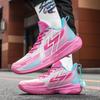 Flash 8 White Basketball Shoes for Men and Women, Ultra-light and Breathable, High School Entrance Examination Students and Children's Competition Cus