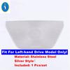 Silver Car Pillar A Speaker / Handle Bowl Horn / Roof Reading Light Lamp Panel Accessories Cover Trim For Haval Dargo