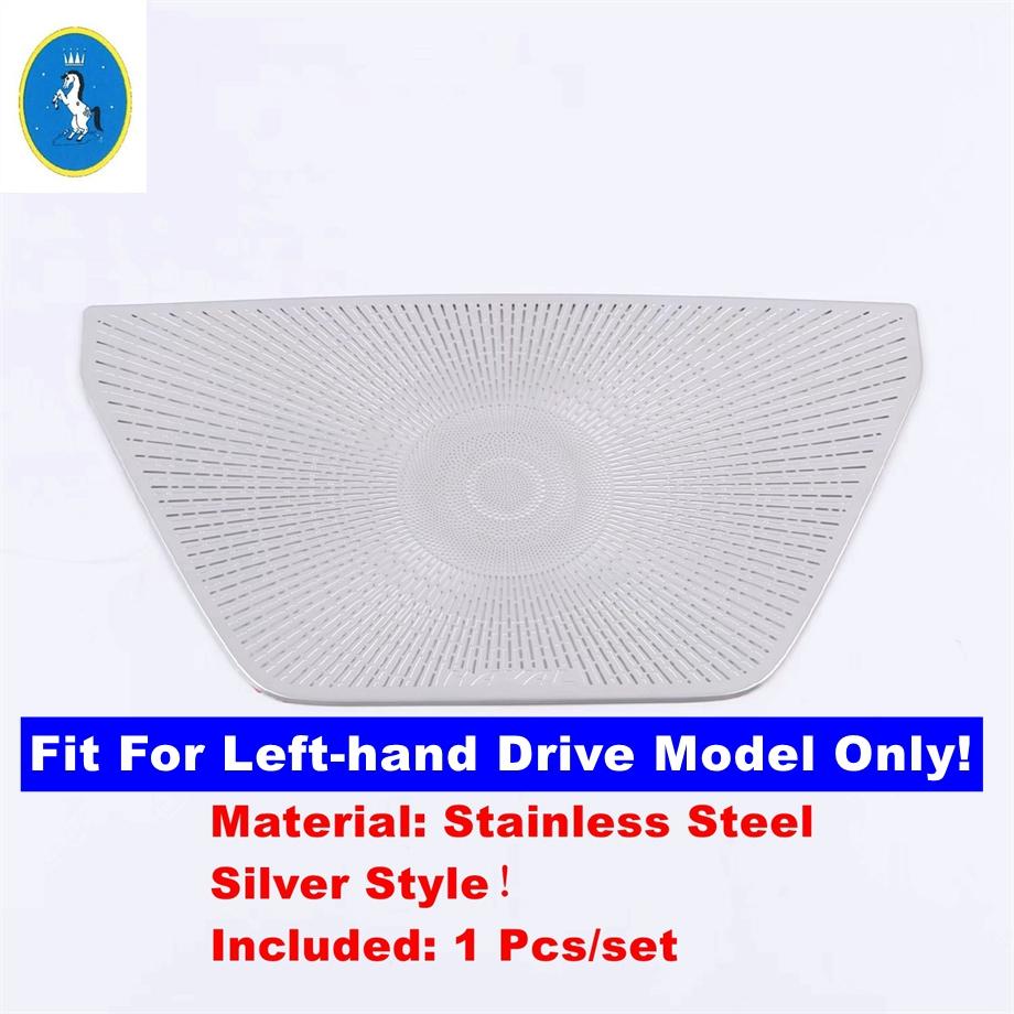 Silver Car Pillar A Speaker / Handle Bowl Horn / Roof Reading Light Lamp Panel Accessories Cover Trim For Haval Dargo