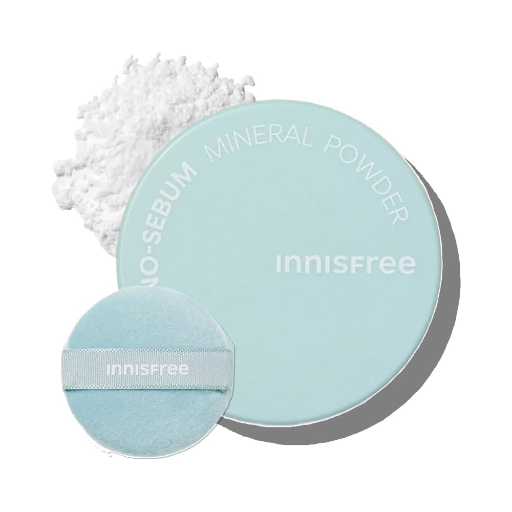 Innisfree No Sebum Mineral Powder 5g Oil Control Mattifying Loose Powder for Oily Skin