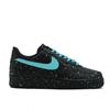 Nike Air Force 1 Eisblau Tintenpunkt Abriebfest Rutschfest Niedrig geschnitten Skateboard-Schuhe Unisex Schwarz Blau cw2288001(Team1039-)