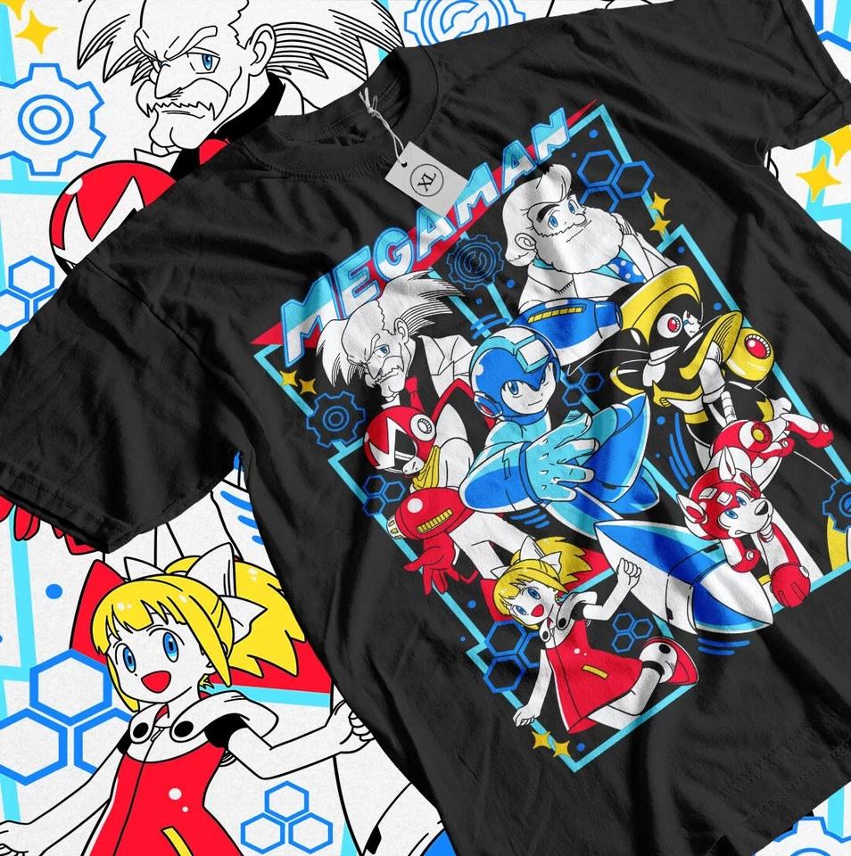 Anime MegaUnisex Hero Black T Shirt Size S 4XL S