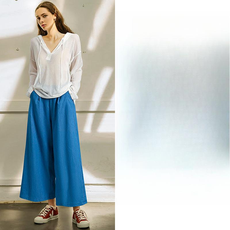 

Брюки большого размера с девятью точками, с высокой талией, свободные, джинсовые, повседневные, прямые 8XL светло-синий