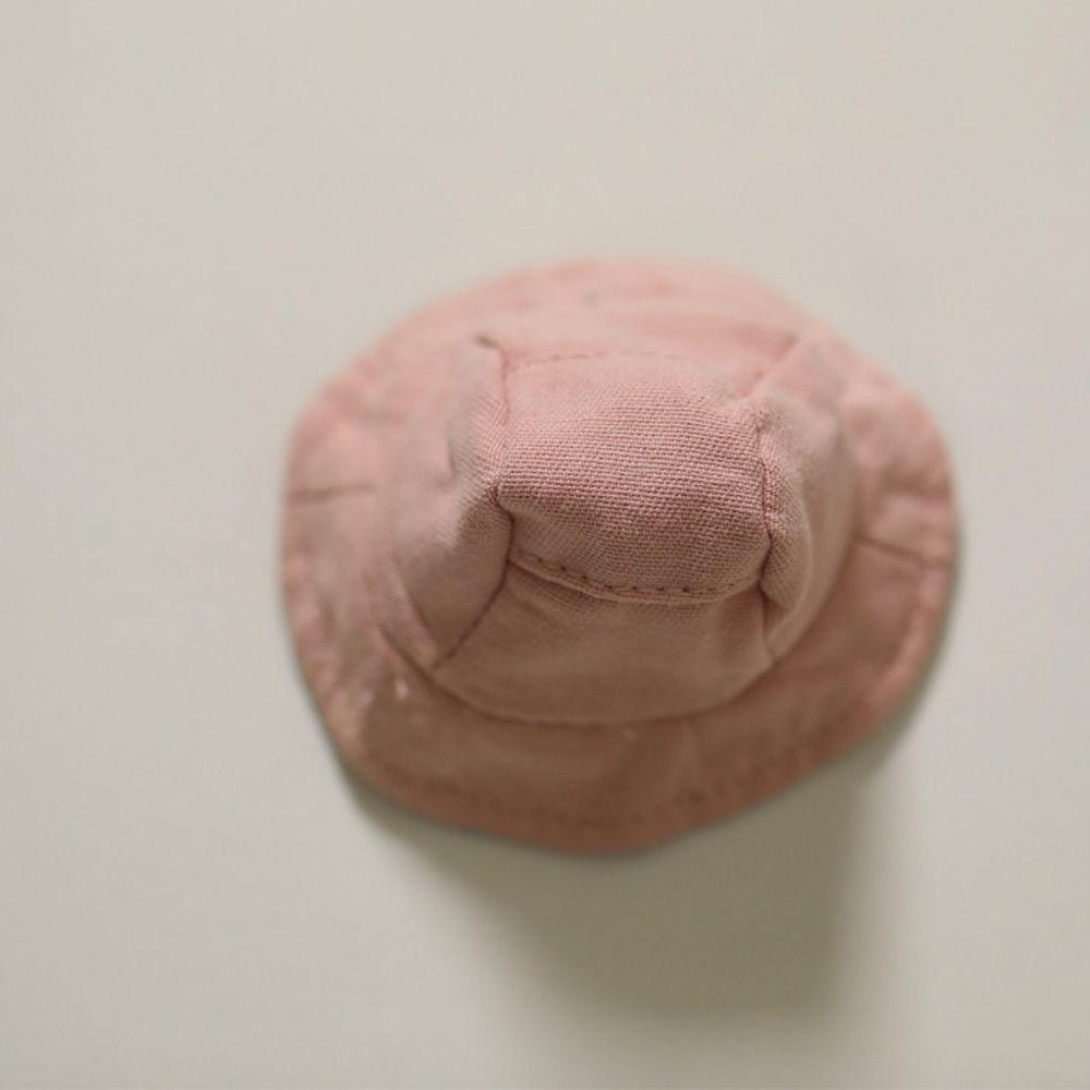 Candy Color Cotton Dolls Hat 9 Colors Fishman Hat  for 10cm Cotton Dolls/For Plush Doll