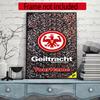 Eintracht Frankfurt Customize Your Name Diamond Painting Round Diamond Rhinestones Mosaic Diamond Embroidery Wall Paintings Rhinestones Gift Frameless
