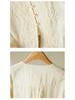 Bieyang Women's New Chinese Style Embroidered Long Sleeve Shirt - 2025 Autumn Collection, Light Luxury Feel