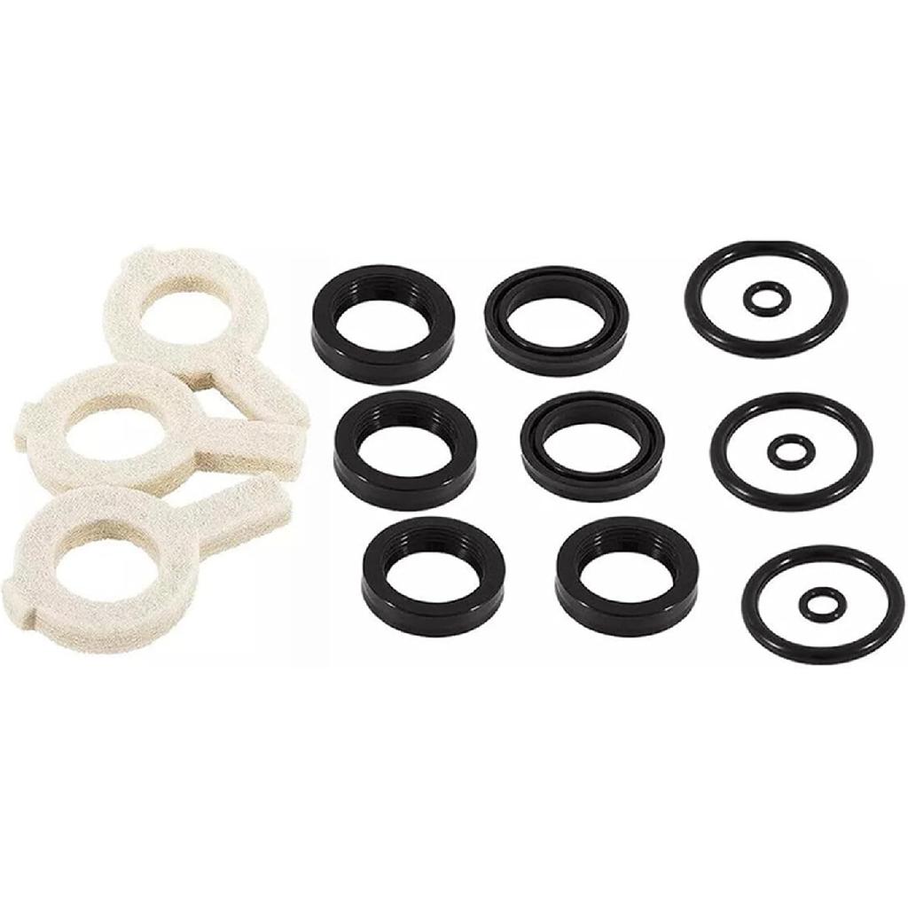 30623 Seal Kit, Pump Washer Seals Kit Fits for Cat Pump 30 31 34 310 340 350 Model (5 Frame Plunger Pump), Pack of 3