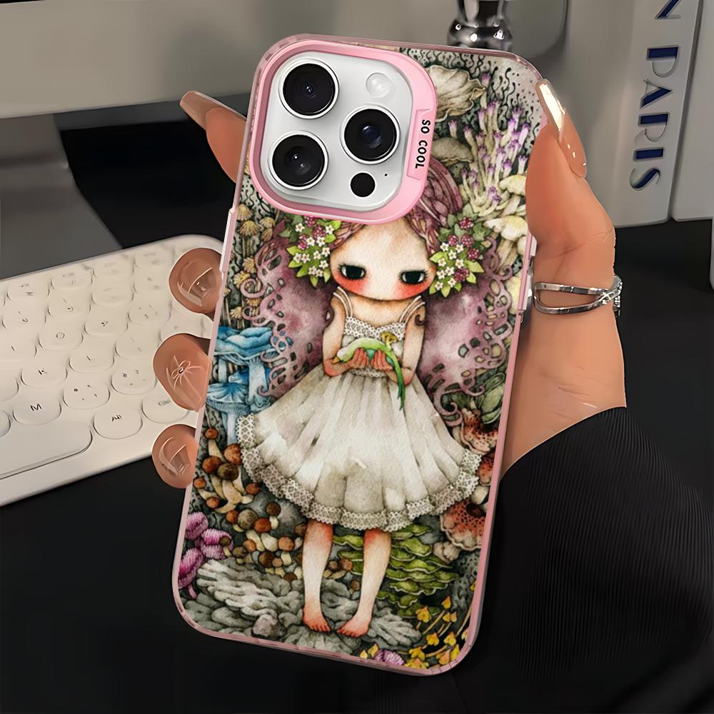 Selling Aya Takano Phone Case For IPhone 16 15 14 13 12 11 Pro Max X XR XSMAX 8 7 Plus Matte Shockproof Back Cover