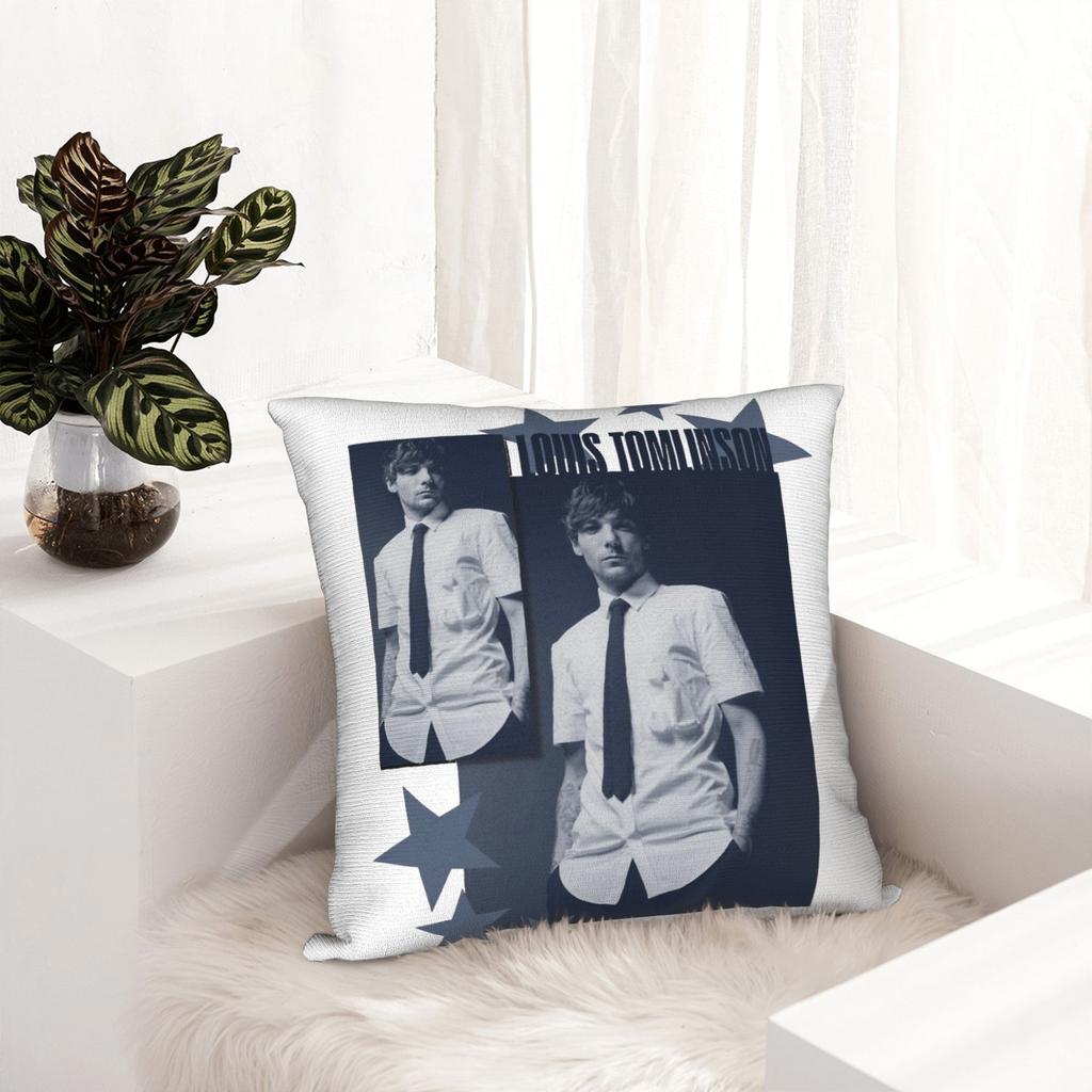 Louis Tomlinsons Pillowcase Doublesided Printing Polyester Cushion Cover Decorative Pillow Case Cover Home Zipper cm