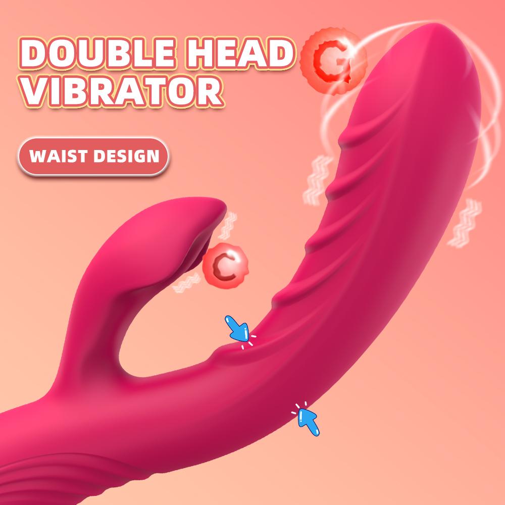 2 Women For Vibrator Powerful In 1 Clitoris And Gspot Stimulator Dildo Vibro Wand Sex Toys Female Masturbation Adults Sex Shop