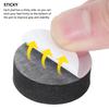 40Pcs Flower Plant Pot Feet Invisible Round Flowerpot Riser Stands Self-adhesive Black Non-slip Heavy Duty Flower Pot Pad