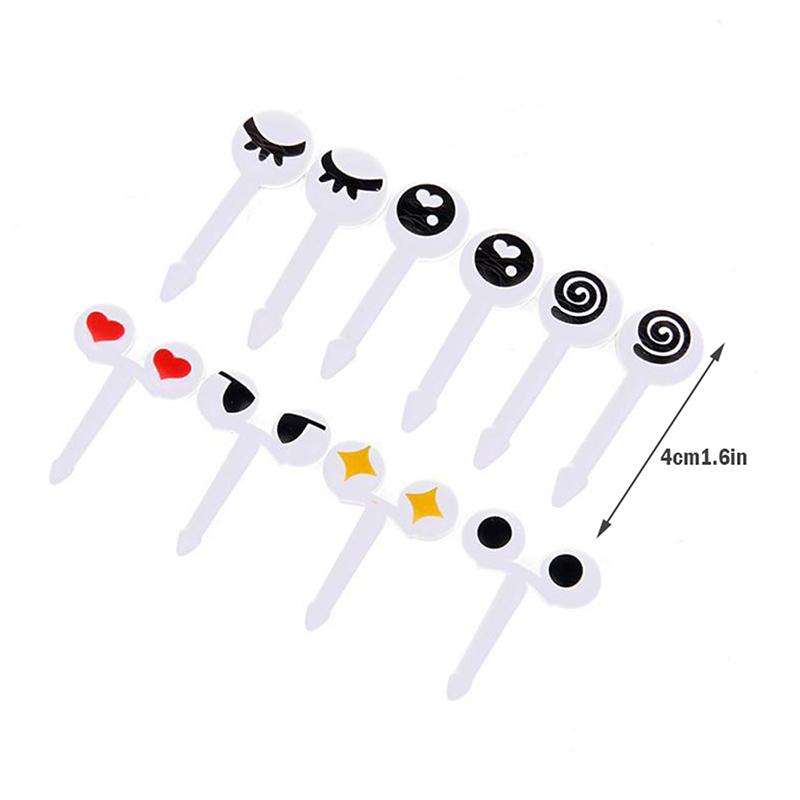 Obstgabel Mini Cartoon Kinder Snack Kuchen Dessert Essen Obst Zahnstochergabel