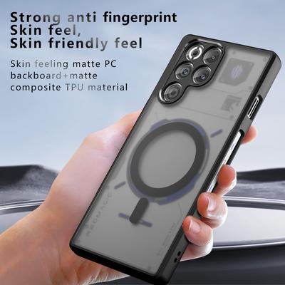 For RedMagic 11 Pro Magnetic Acrylic Matte Case For RedMagic 11 Pro Shockproof Transparent Phone Cover