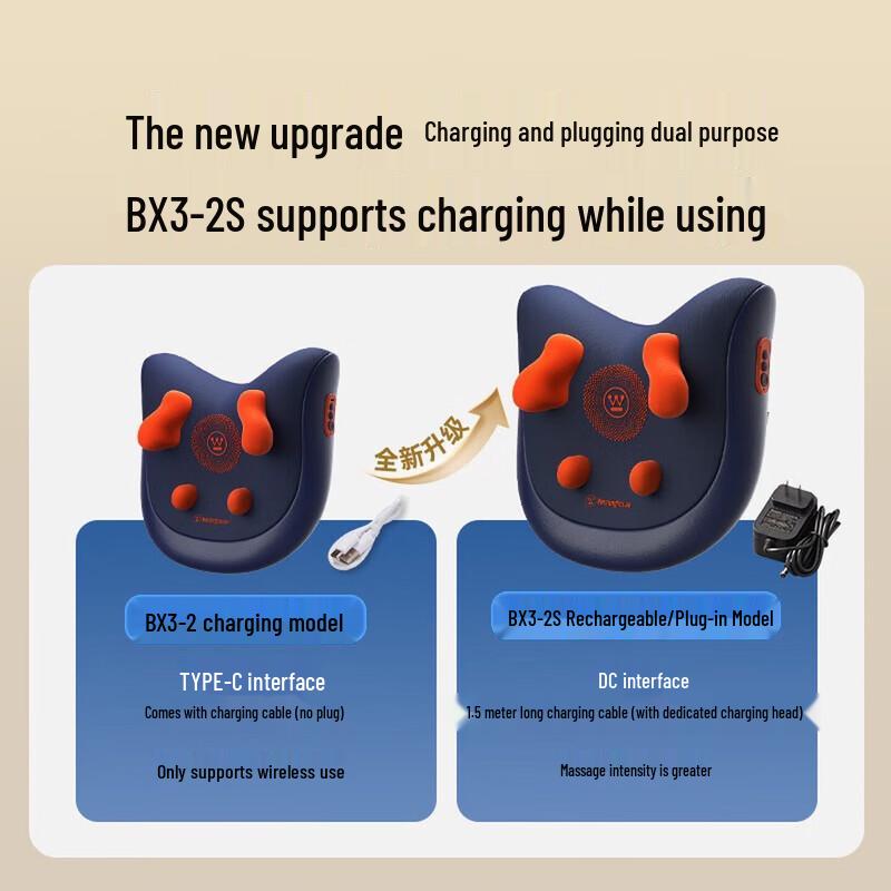 Westinghouse Heated Neck & Shoulder Massage Pillow CN Plug (adapter Included)