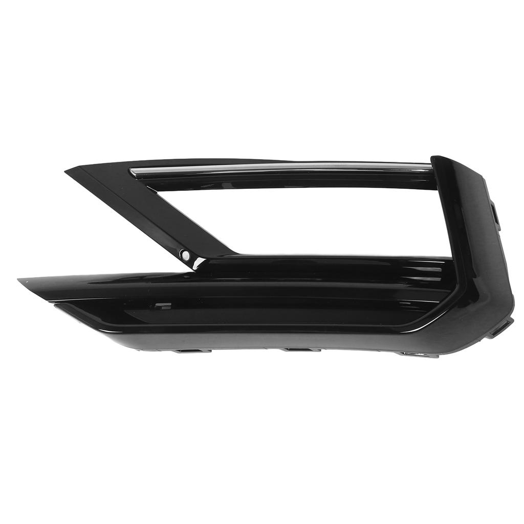 Front Bumper Lower Fog Light Grille Glossy Black Stylish Look Lower Fog Lamp Grille Cover for AD Pre