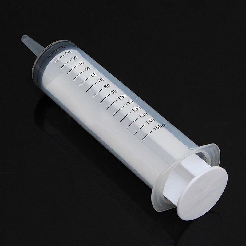 100ml /150ml Syringe Reusable Large Hydroponics Nutrient Sterile Health Measuring Injector Tools Dog Cat Feeding Accessories