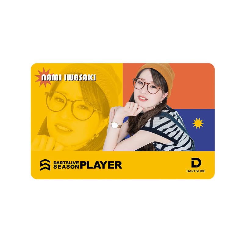 DARTSLIVE PLAYER GOODS 3rd Nami Iwasaki with DARTSLIVE 2 Award Movie Edition