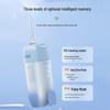 Portable Electric Ultrasonic Water Flosser with Telescopic Tank - Waterproof Oral Cleaner and Tartar Remover