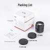 7artisans 55mm F1.4 II APS-C Prime Lens for Canon RF
