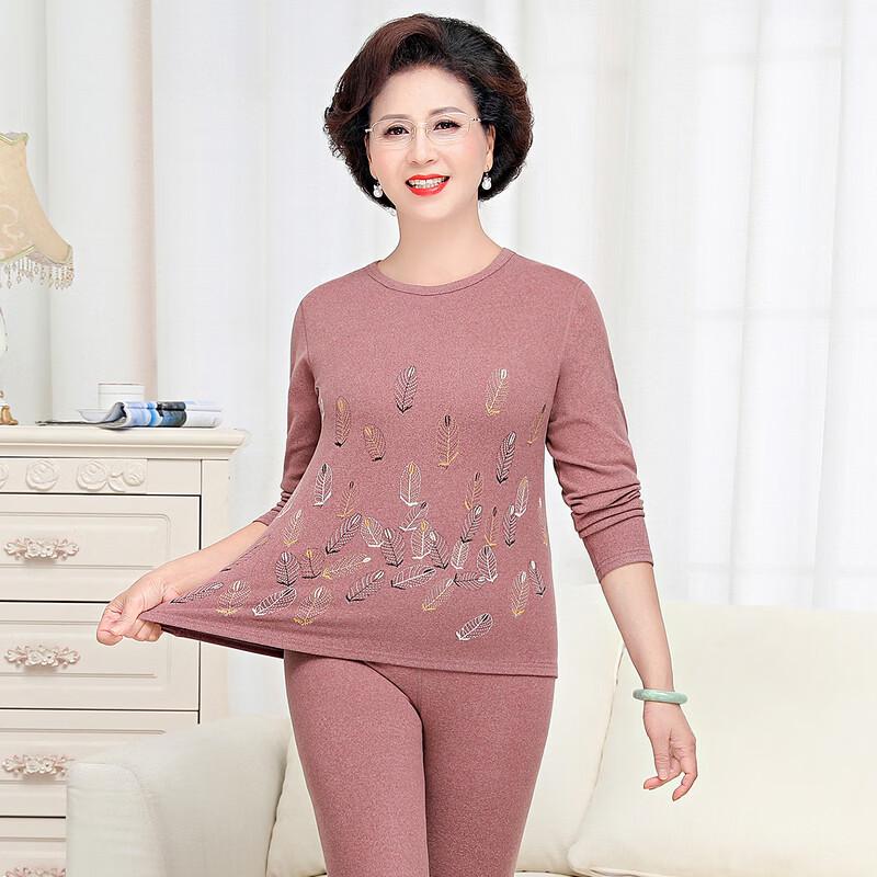 Women's Winter Floral Long-Sleeve Pullover