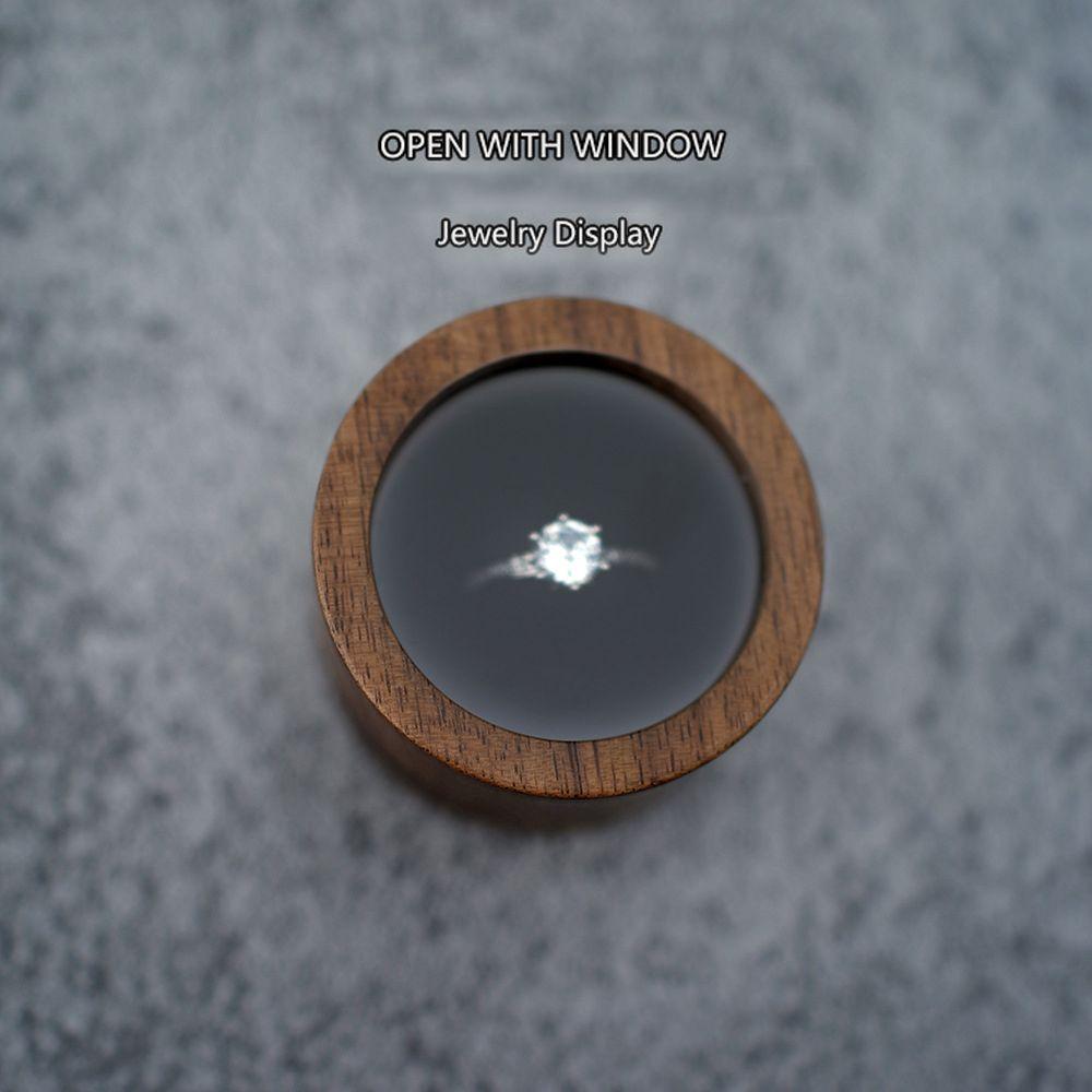 Ceremony Gift Jewelry Box Case Proposal Ring Bearer Box Ring Box Presentation Box Storage Box