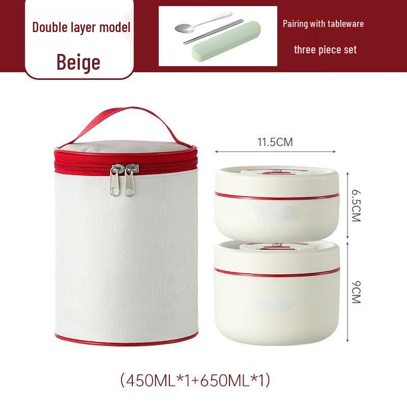 

ZISIZ 304 Нержавіюча сталь Ізольований Ланч-бокс Бінто