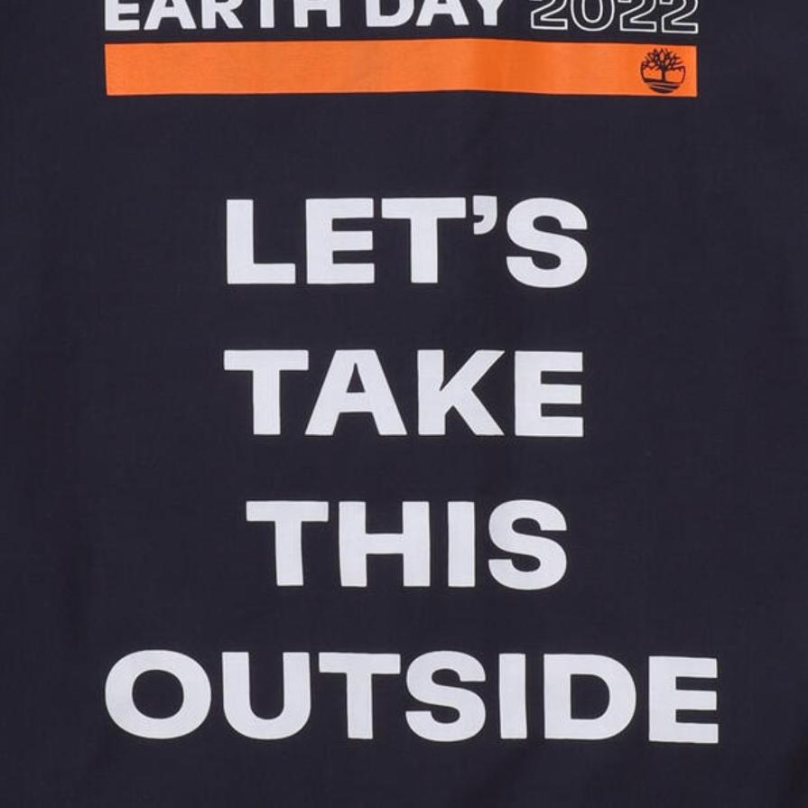 Timberland Single Button Collar Letter Print Casual Jacket Men Jacket Deep-Sapphire-Blue A61G9-433