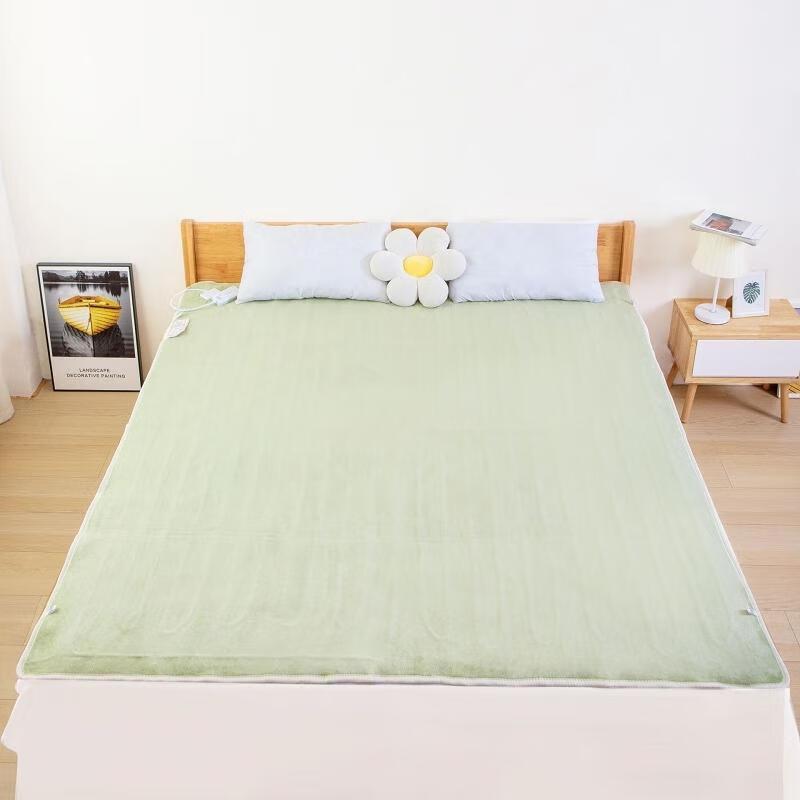 JINGRX Flanelowy Elektryczny Koc Grzewczy