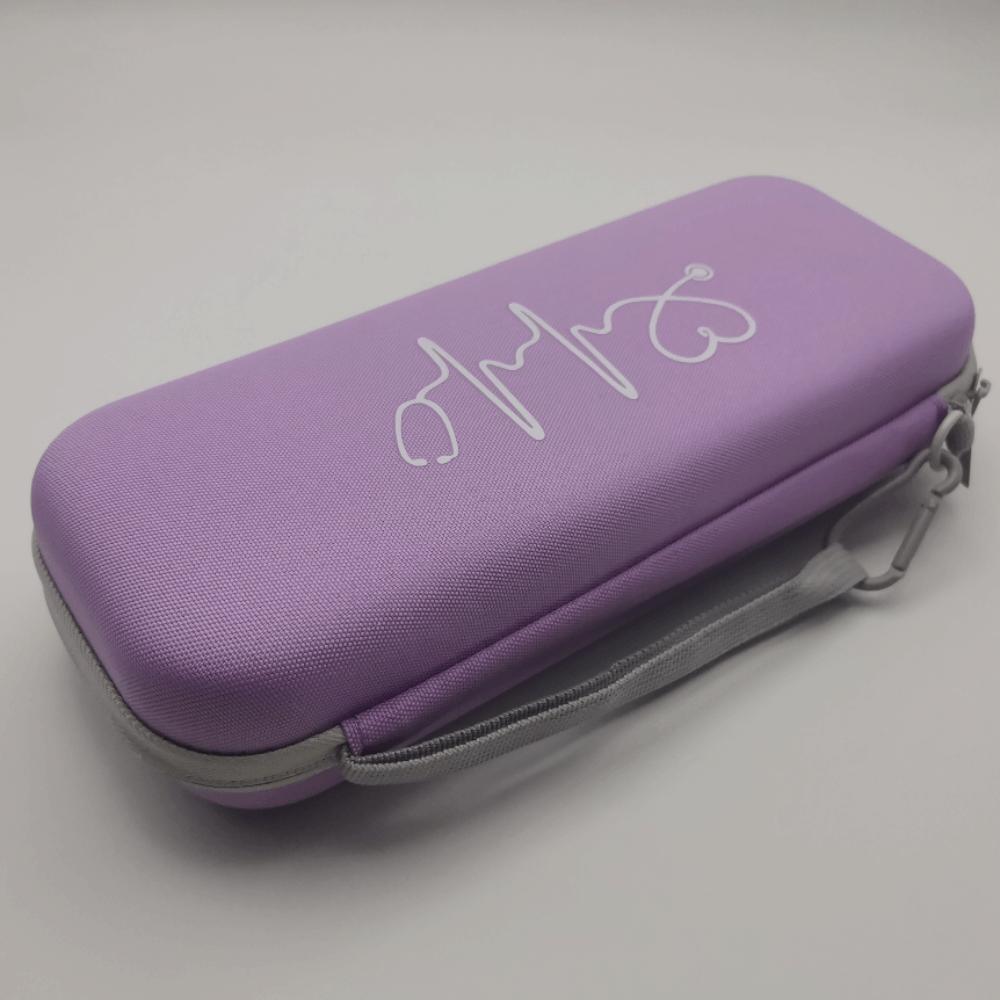 Mesh Pockets Stethoscope Protection Bag Double-deck Stethoscope EVA Carrying Case  Hospital