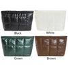 Women Cosmetic Pouch Padded Quilted Makeup Storage Bag Large Capacity Makeup Organizer Bag Solid Color Puffer Makeup Bag