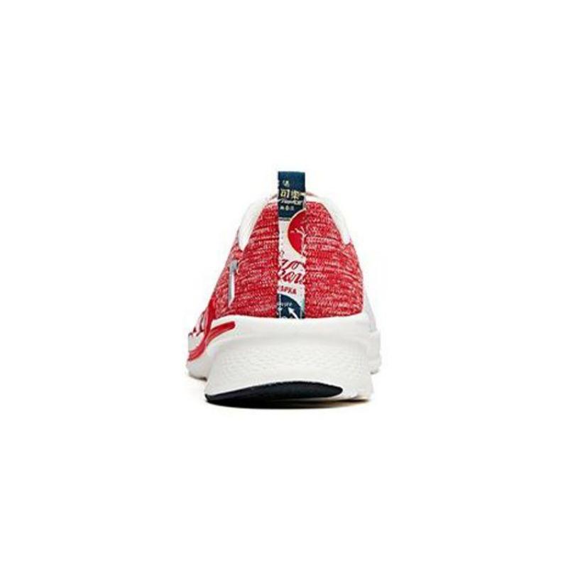 Coca-Cola, Anta Coca-Cola X Anta Hydrogen Run 2 Low-Top Running Shoes Women Sneaker Red White 122025540-9