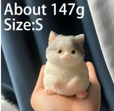 New Product In Stock Obese Cat Small Size Cute And High Appearance Simulation Doll Squeezing And Relaxing Tool Essential
