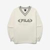 V Neck Logo Sweatshirt