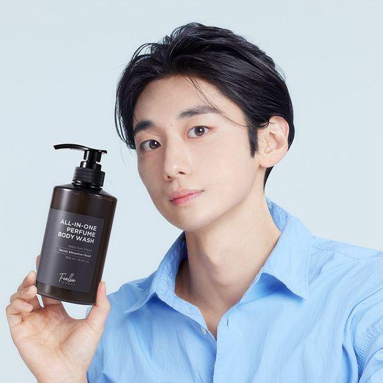 Foellie Homme All-in-One Lotion, Body Wash, and Shampoo Collection