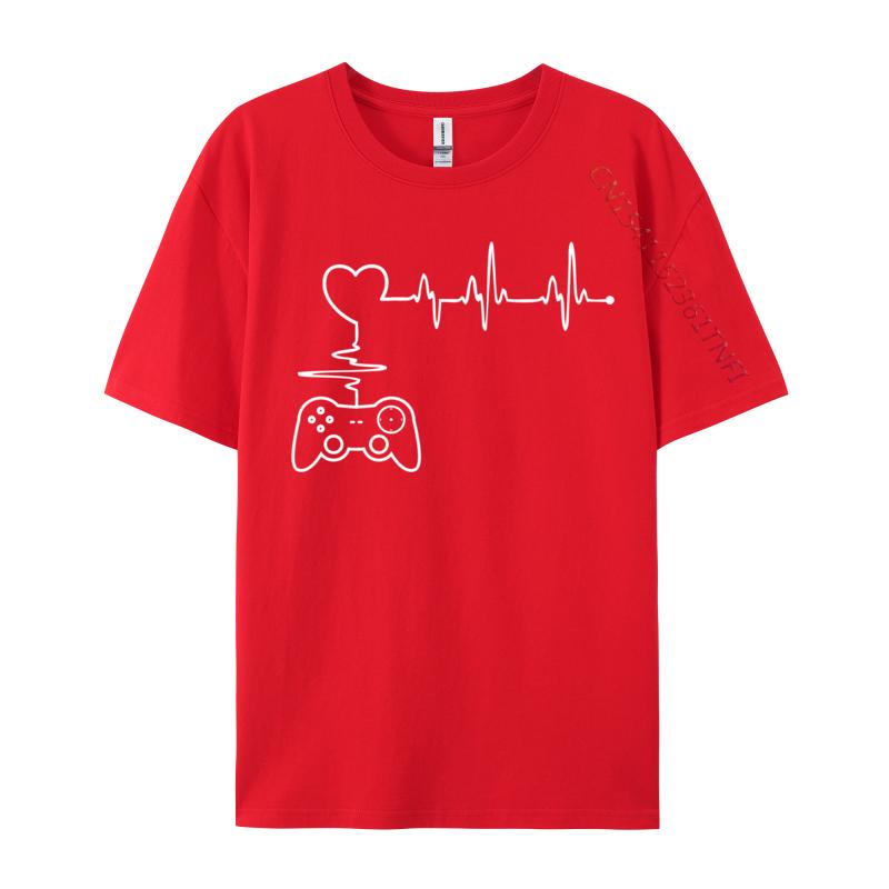 Gaming Heartbeat Gamer Heartbeat Video Games Graphic Designer Family Top Tshirts Unisexs Tops T Shirt Tees Unisex Clothing S