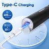 Rotating Electric Toothbrush with 4 Brush Heads with 5 Cleaning Modes Clean Teeth Battery Powered Rechargeable Toothbrush