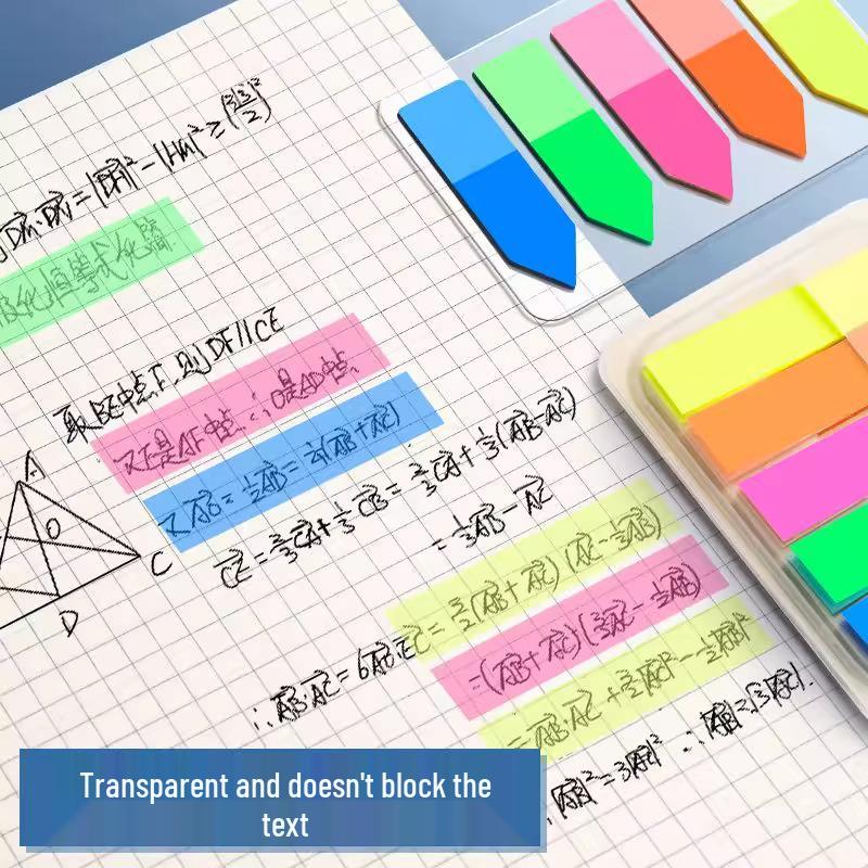 Fluorescent Writable Sticky Notes & Index Labels - 5 Yuan Off