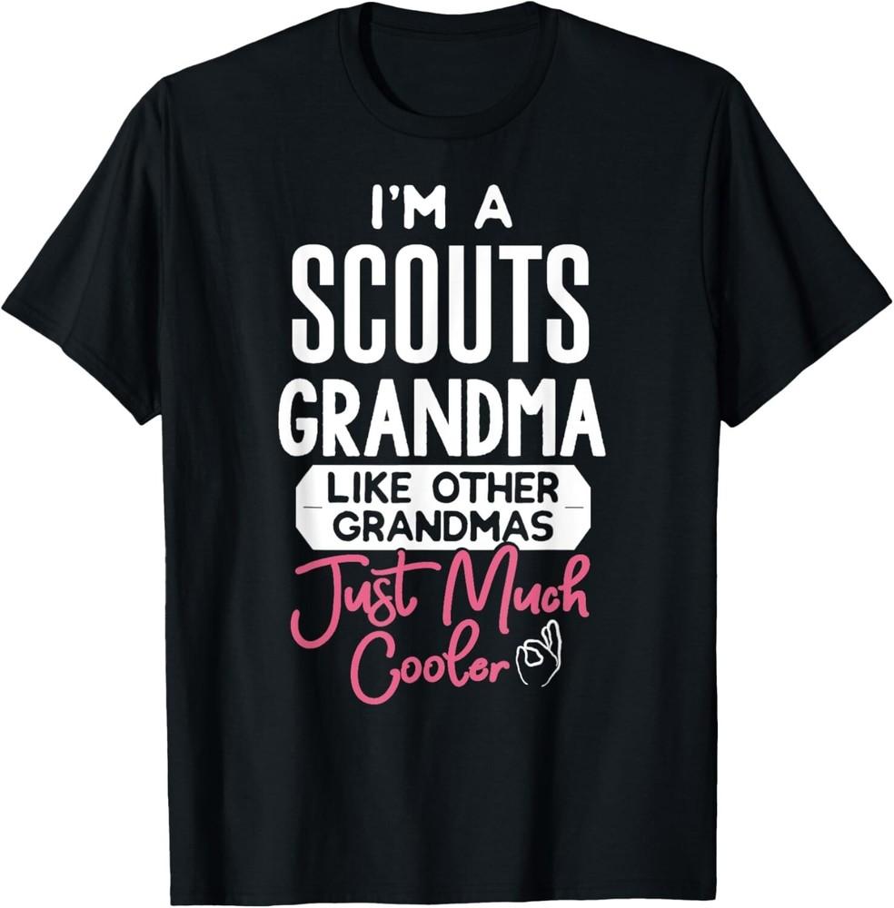 

Cool Mothers Day T-Shirt Scouts Grandma Tee Gift Unisex T-Shirt 4XL