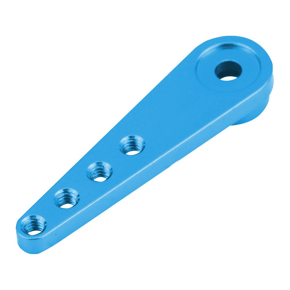 CNC Machining Aluminium Alloy 25T Servo Arm for WPL 1627 RC Truck (Blue)
