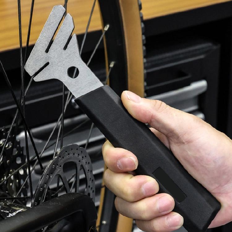 Portables Disc Brake Alignment Wrenches Light weight Stainless Steel Tool With Ergonomic Handle For Cycling Maintenance