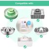 16er Pack Ersatzfilter für 360° CupCake Keramik Haustierbrunnen Dreifachfiltration Haustierbrunnen Filter