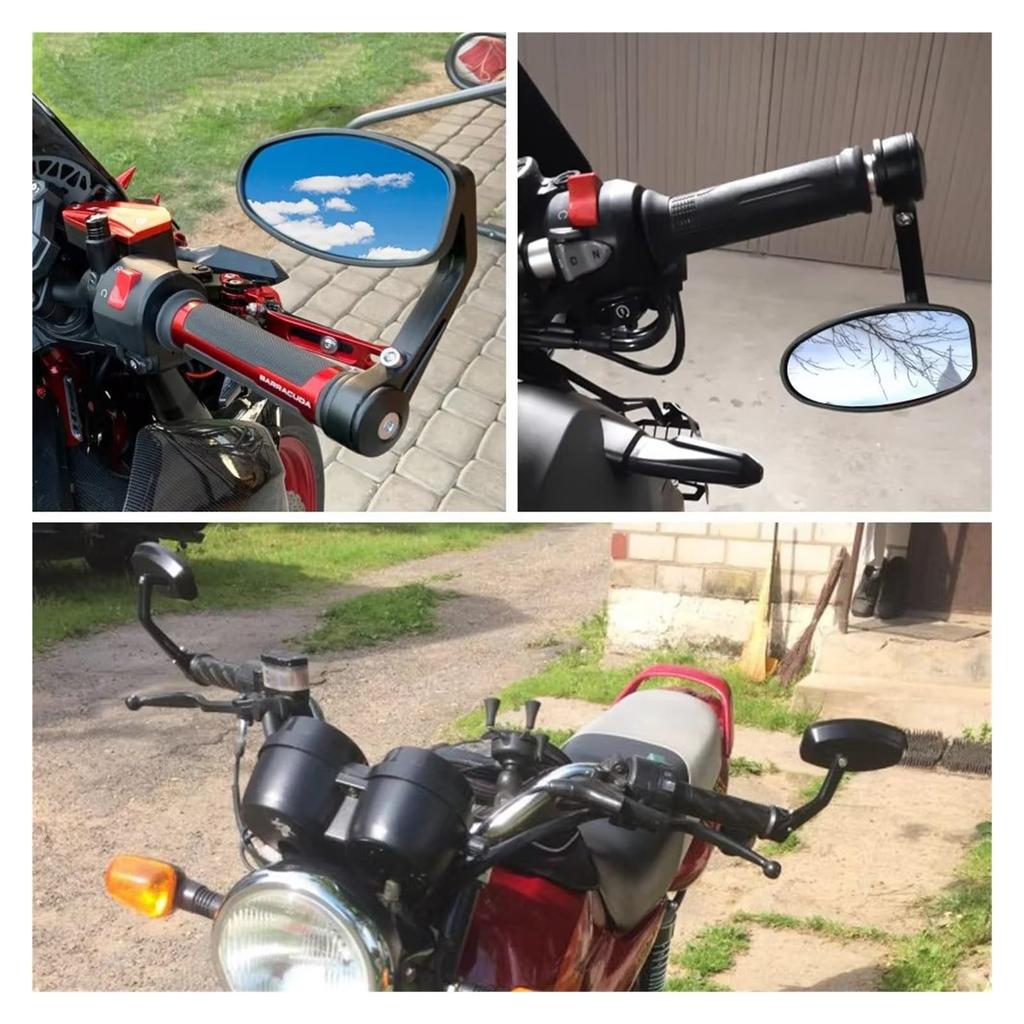 Motorcycle Mirror for Grom MSX125 CB400SF R650R 650R 125R Motorcycle Mirror 7/8" Handlebar End